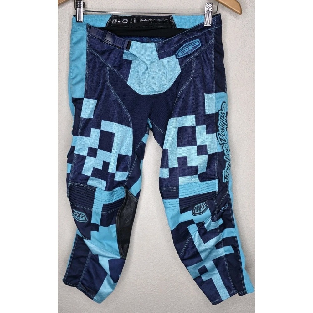 Troy Lee Designs TLD GP Air Motocross Pants Maze Turquoise Bike Youth Kids 28Y